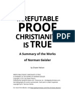 Irrefutable Proof Christianity is True