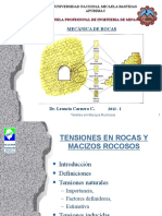 Tensiones en Rocas y Macizos