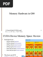 Memory Hardware in G80: © David Kirk/NVIDIA and Wen-Mei W Hwu 2007-2009 1