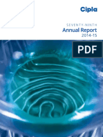 Cipla Annual Report 2014 15