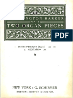 Harker Organ Pieces Op43