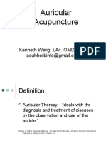 Auricular Acupuncture 2013 Summer