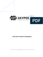 Jaypee PM Hoist Manual
