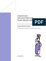 SEWA Financial Literacy Manual