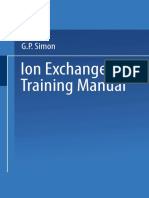 (George P. Simon (Auth.) ) Ion Exchange Training Manual