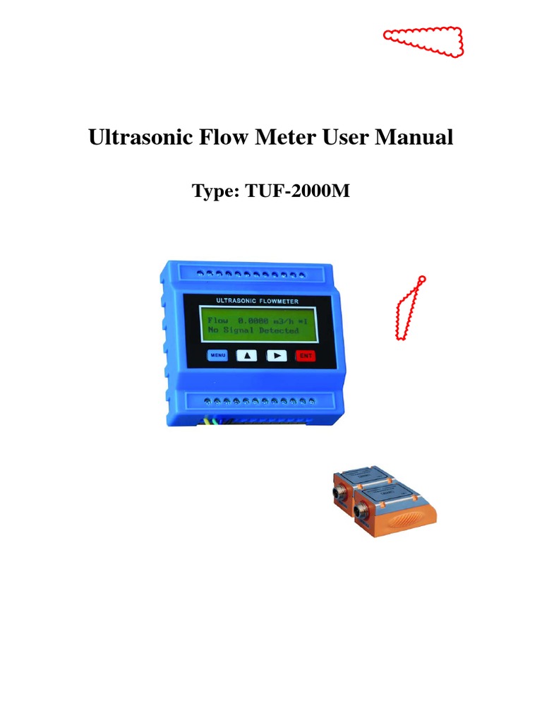 TUF-2000M Ultrasonic Flow Meter Manual | PDF | Flow Measurement | Power ...