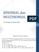 Binomial Dan Multinomial