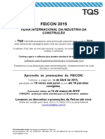 Tabela Feicon 2015 Sep