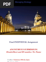 Final Assignment Structure Bus Strategy