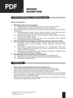 Soal Perakitan Komputer Kelas X