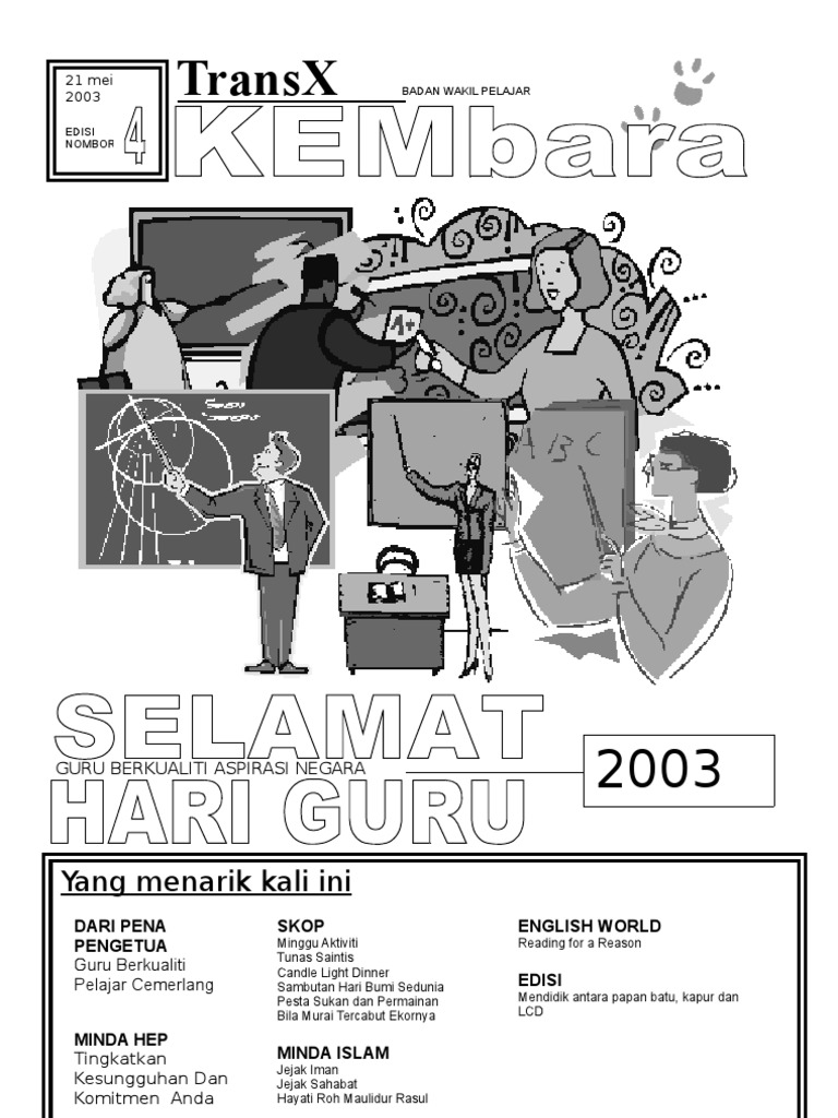 Transx Kembara Buletin Bwp Isu Bumper 2003 Pdf