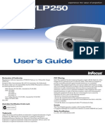 Infocus LP240 LP250 Reference Guide en