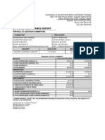 January Quarterly Report for Horseracing Jobs Fairness