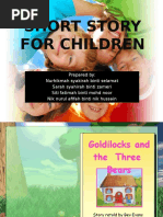 Download Children Short Story _ the Goldilocks and Three Bears by Ikmah Safepul SN295612231 doc pdf