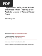 Download La Peinture Ou Les Lons Esthtiques Chez Marcel Proust Dissertation by Olavo Lever SN295615870 doc pdf