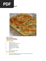 Torta de Brocoli