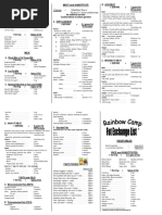 Fat Exchange List