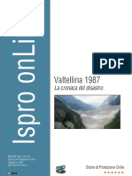 Valtellina 1987 - La cronaca del disastro