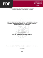 Gestion de Cuentas Por Cobrar-liquidez