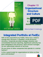 Organizational Structure and Culture Case Study