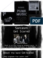 Sarcasm Get Scared Powerpoint