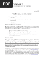 The Psychology of Happiness