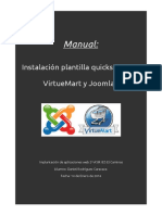 Instalcion Plantilla Quickstart Joomla Con VirtueMart