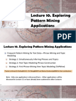 Pattern Discovery 10.1