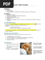 Inserción Del Tubo Pleural Por Vk
