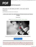 Pedagogia Waldorf - Escola Sem Medo (BVA)