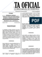 Éste Es El Decreto de Emergencia Económica Publicado en Gaceta Oficial