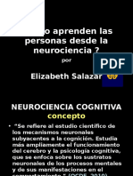 ¿Cómo Aprenden Las: Personas Desde La Neurociencia ?