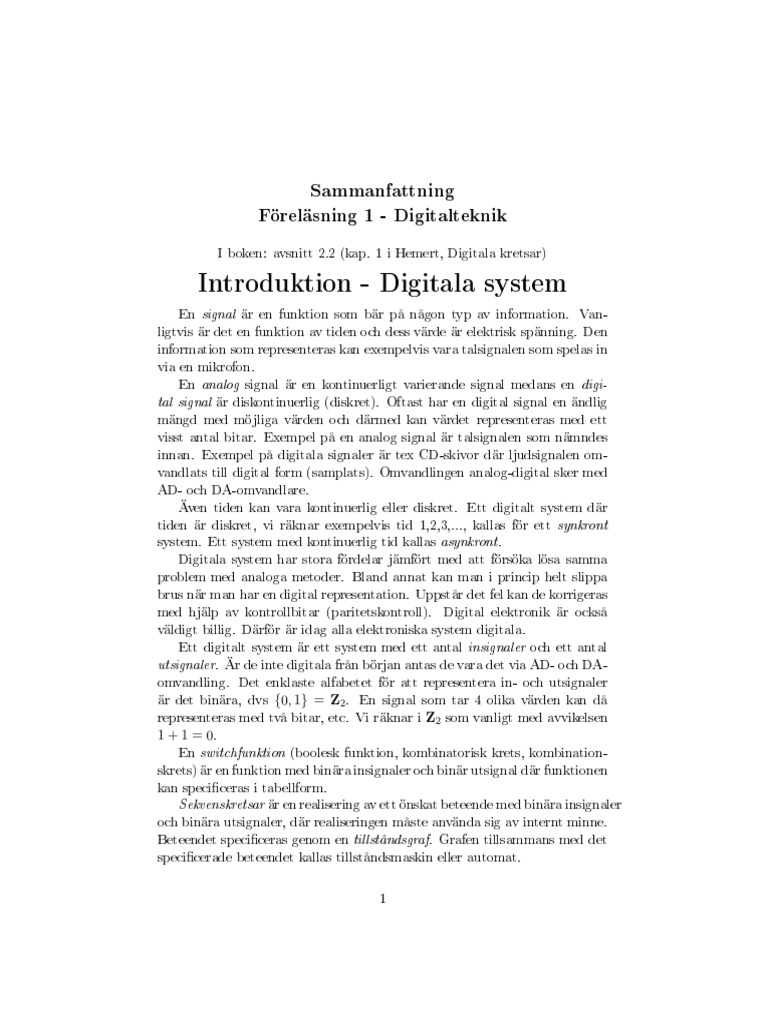 Digital Logic | PDF