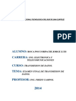 Solucionario Final de Transmision Roca Jorge