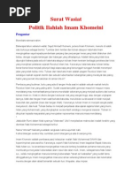 Download Surat Wasiat Imam Khomeini by mustamin14 SN29568314 doc pdf