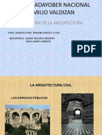 Arquitectura Romana Publica y Civil