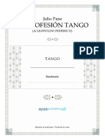 Pane-PANE DeProfesion Tango