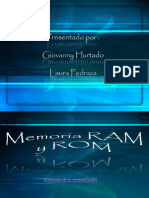 Diapositivas de Memoria Ram - Rom