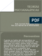 Taller 2-Teorías Psicoanalíticas