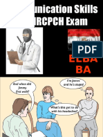 Communication Skills For MRCPCH Exam