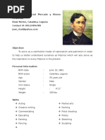 Download Dr Jose Protacio Rizal Resume by Anonymous LnIltTQ SN295706948 doc pdf