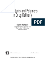 Surfactants and Polymers in Drug Delivery: Martin Malmsten