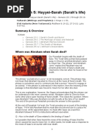 Parashah 5 Hayyei Sarah