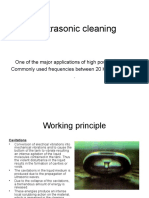 Ultrasonic Cleaning: One of The Major Applications of High Power Ultrasonic