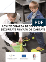 RO BestACHIZIŢIONAREA DE SERVICII DE SECURITATE PRIVATĂ DE CALITATE Value Manual
