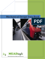 Mechanical Design Data Book: Friction Clutches, Brakes, Belt Drives, Chain Drives, Bearings, Gears