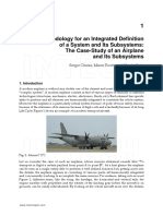 Methodology For An Integrated Definition of A System and Its Subsystems: The Case-Study of An Airplane and Its Subsystems