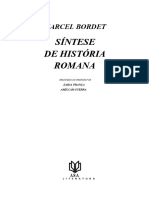 Bordet, Marcel. Síntese de História Romana