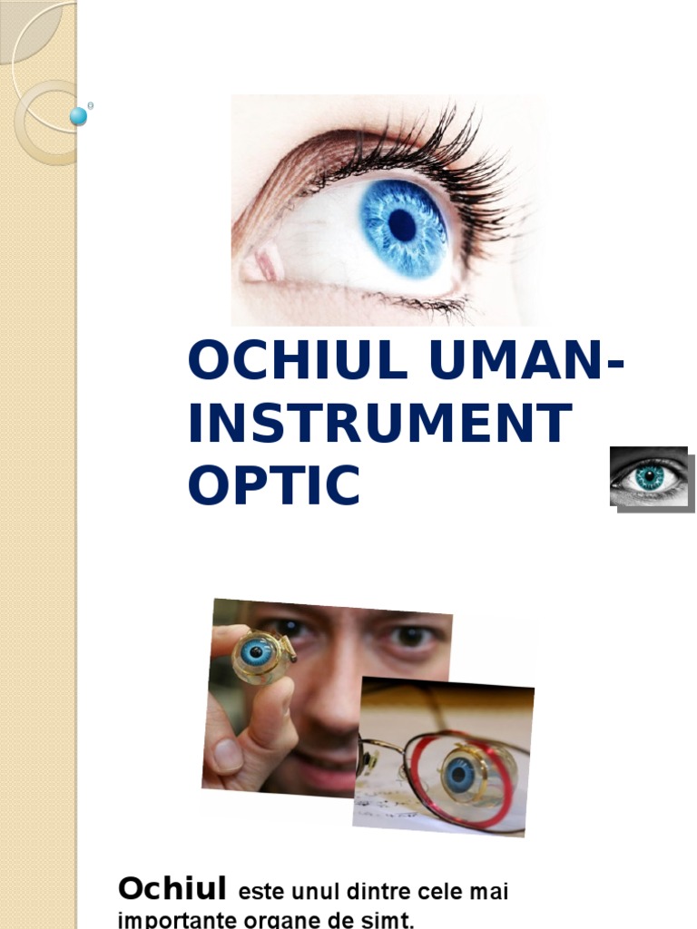 Ochiul Uman in Fizica | PDF