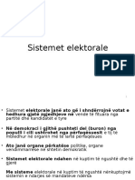 Sistemet Elektorale IX